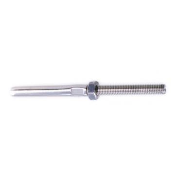Swage Stud Terminal with nut Metric Thread 5mm x 1/8"