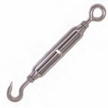 Turnbuckles with two lock nuts eye/hook 8m