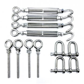 Stainless Steel Shade Sail KIT 1 - M10