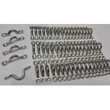 Wire Eye Straps (Saddle)  5mm