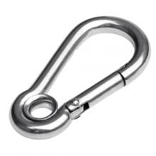 Snap Hook with round thimble eye 80x8mm 